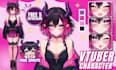 design and rigging anime art style live2d vtuber model for streaming
