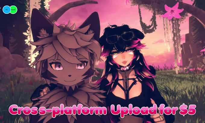 upload a vrchat avatar for you quest and PC