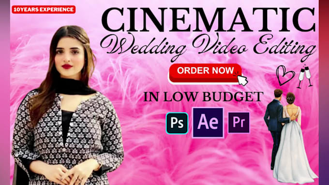 do wedding video editing with cinematic storytelling