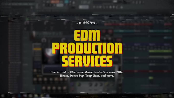make a professional sounding electronic dance track for you
