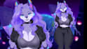 make custom furry vrchat avatar furry vtuber  model nsfw live2d model streaming