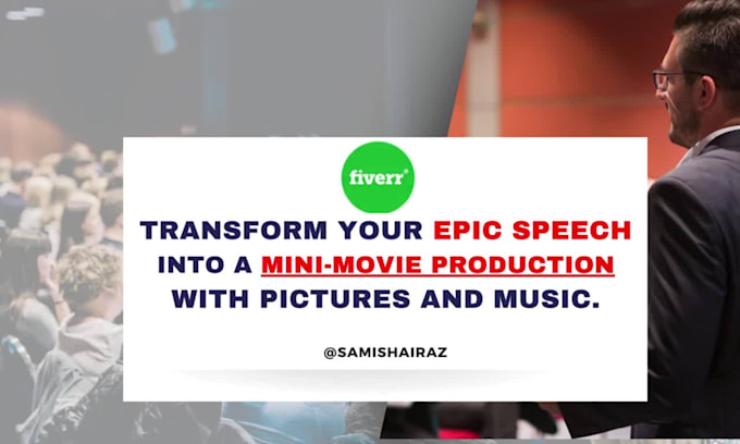 create your speakers signature reel as a speaker showreel reel editor