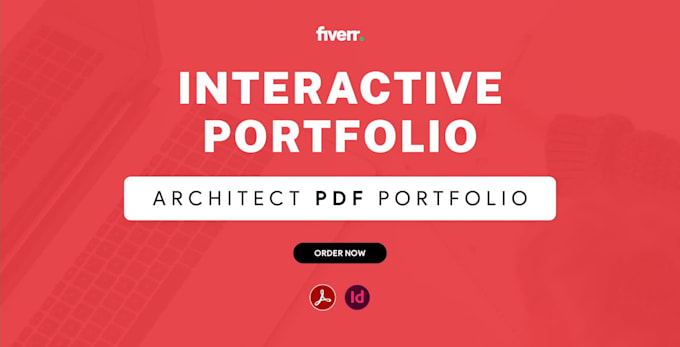 do an interactive architecture portfolio, CV, resume on PDF