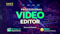 do professional video editing, split, trim, and merge videos