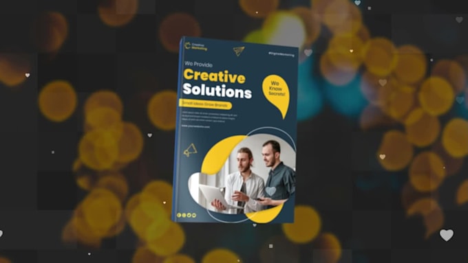 create cinematic book trailer or book promotion video