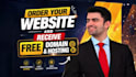 build a premium wordpress website with domain and hosting as a bonus