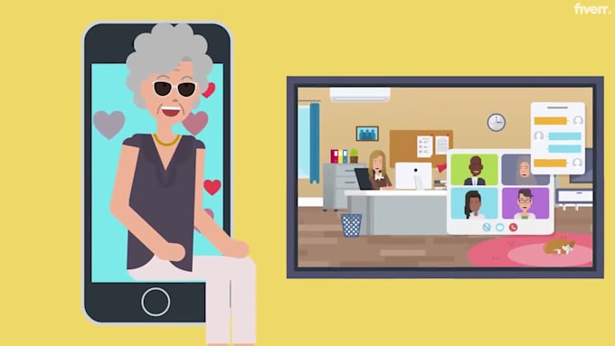 create engaging 2d animation explainer video