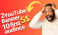 design a perfect youtube banner ,channel art in 24 hour