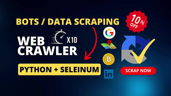 create bots and do web automation and web scraping