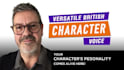 give your male character a british voice and personality