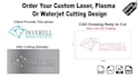 do cut ready dxf for laser cutting, plasma cutting