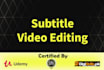 add english subtitles to your youtube video