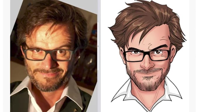 draw you a professional stylized caricature