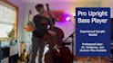 record professional upright bass double bass for any style