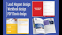 design pdf lead magnets, workbooks, ebooks and worksheets