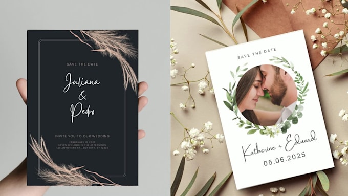 make beautiful invitation cards in canva