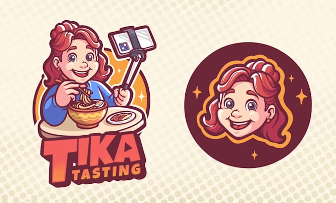 design amazing mascot cartoon logo for your business