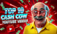 create top 10 faceless cash cow youtube videos for automation channel and shorts