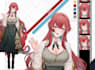 draw and rig 2d vtuber model, live2d model, anime vtuber model, vtuber rigging
