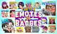 create custom twitch emotes or sub badges for your stream