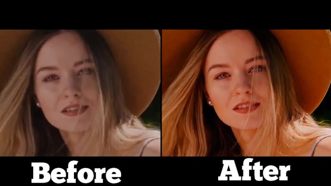 enhance, upscale, sharpen video quality, improve clarity and resolution