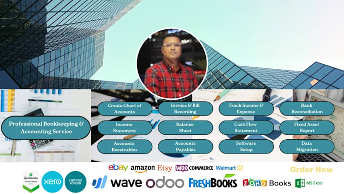 do bookkeeping using qbo xero wave excel