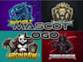 custom design profesional mascot logo for your team or brand