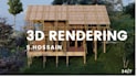 do architectural 3d exterior rendering and 3d modeling