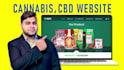 create premium cannabis, cbd, weed, hemp ecommerce website