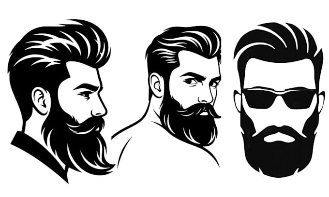 create a professional silhouette logo