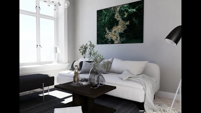 architectural 3d walkthrough render