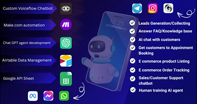 build ai agents, chatbots and ai automation to boost your business sales