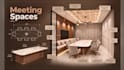 design executive office, meeting room, home office with 3d rendering