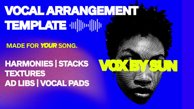 create a pro vocal production template for your song
