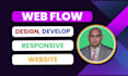 redesign, or develop webflow website, convert your figma to webflow framer