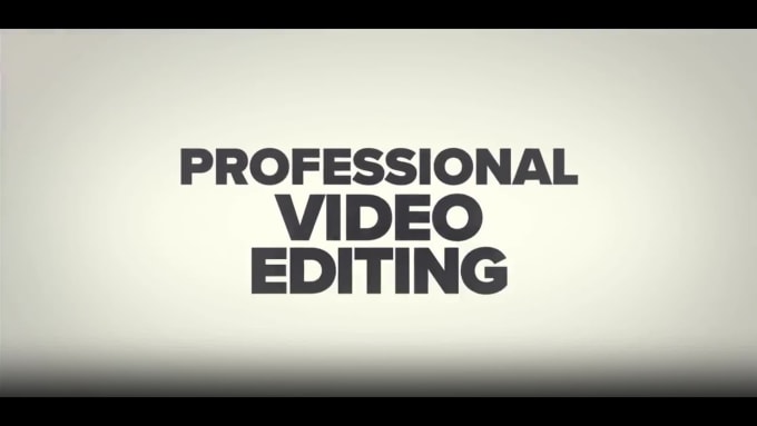 Do professional video editing within 24 hours by Kdmediafx | Fiverr