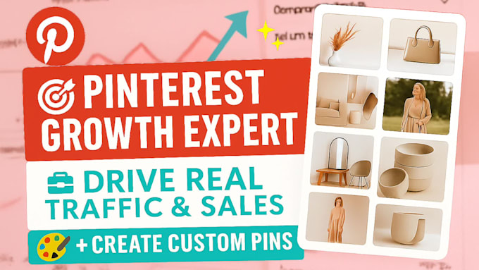 manage pinterest marketing create pins, boost traffic, sales