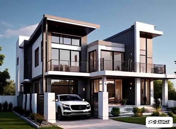 do 3d exterior design, interior design and 3d rendering