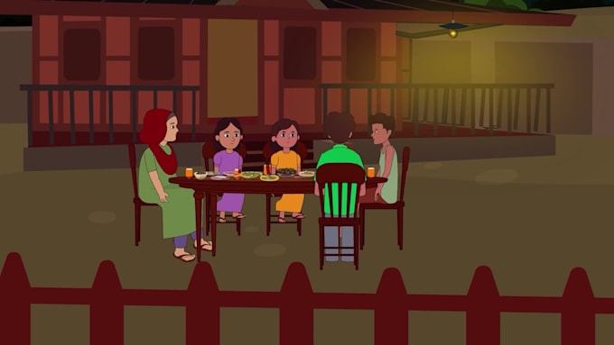 create catchy 2d nursery rhymes and educational kids videos