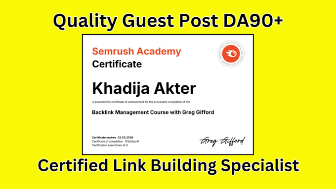 provide guest post backlinks from high da and DR websites
