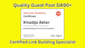 provide guest post backlinks from high da and DR websites