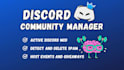 be your professional discord community manager