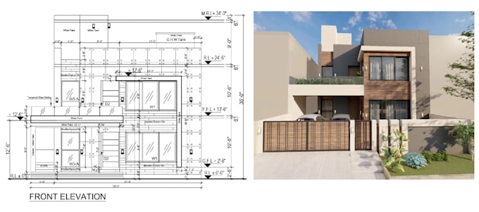 do professional floor plans, elevations, and detail drawings
