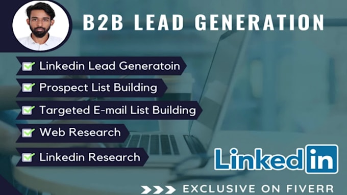do targeted b2b lead generation and web research