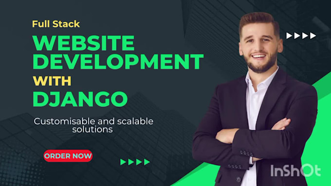 develop fast responsive custom website in django