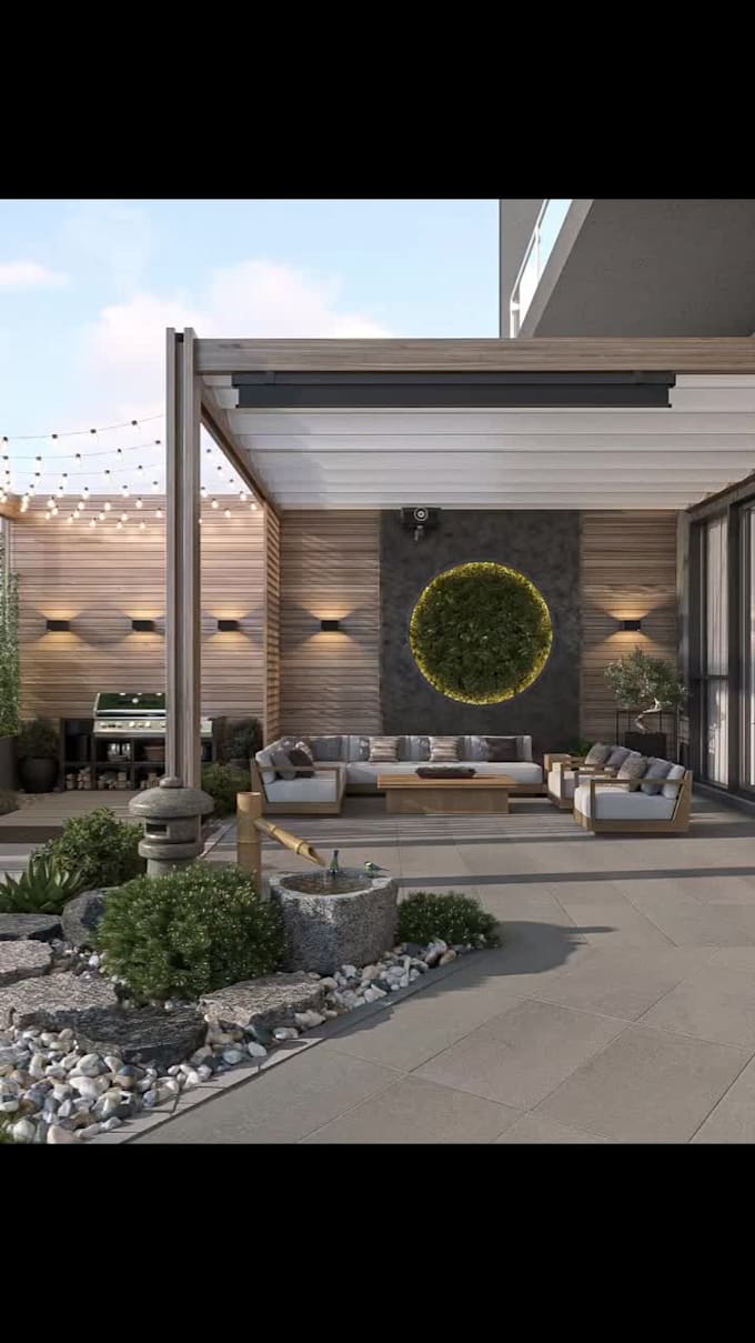 create exterior and interior design and visualize it in 3d