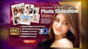 create a professional wedding, memorial, or birthday photo slideshow