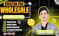 be your expert amazon fba wholesale virtual assistant, amazon VA