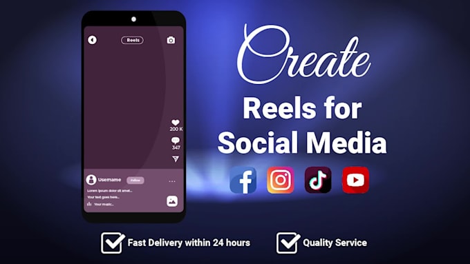 create alluring social media reels