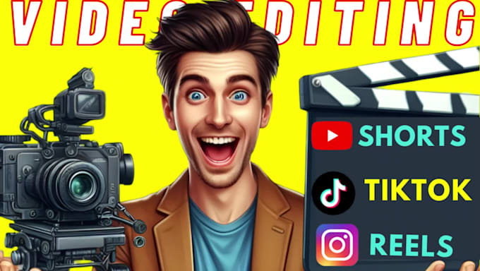 do short form video editing for ig reels tiktok yt shorts